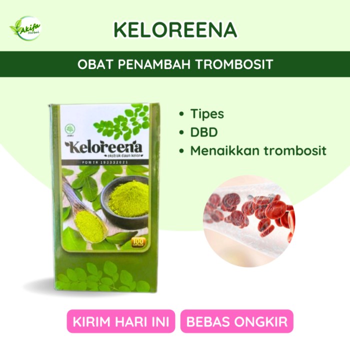 Jual Obat Penambah Trombosit Herbal Menaikkan Trombosit Tipes Alami ... 6 Makanan Penambah Trombosit, Aman dan Alami