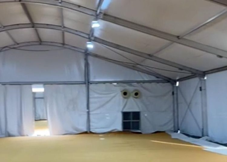 Kesiapan Tenda Jemaah Indonesia di Kementerian Haji dan Umrah