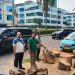 Pohon Tumbang Timpa Mobil di Kelapa Gading Terjadi Detik-detik Menegangkan