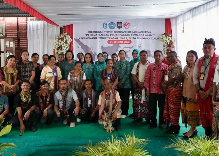 Pewarna Alami Tingkatkan Nilai Jual Tenun di TTU Menurut Dekranas