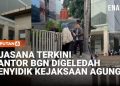Kantor BGN Digeledah Penyidik Kejaksaan Agung Dijaga Tentara Pegawai Dilarang Masuk