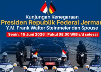 Presiden Jerman Kunjungi Jakarta Besok, 10 Jalan Ditutup Sementara