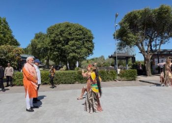 Kedatangan Prabowo dan PM Modi Disambut Tarian Rama Shinta di Prambanan