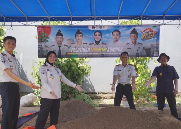 Warga Binaan di Babel Olah Limbah Batu Bara Menjadi Pupuk Kompos Ramah Lingkungan
