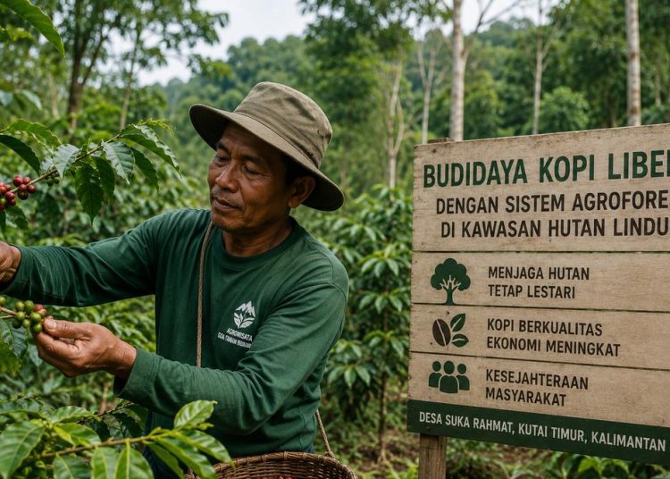 Petani Kaltim Kembangkan Kopi Berkelanjutan di Hutan Lindung