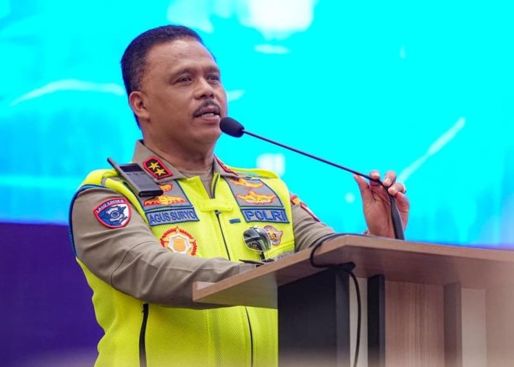 Sertijab Kakorlantas Irjen Agus Berikan Pesan untuk Irjen Wibowo