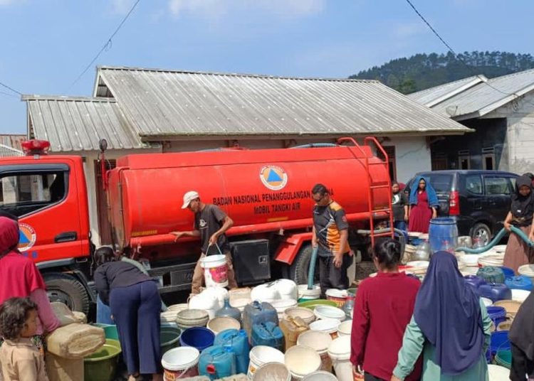 Kekeringan di Jateng Juli Ini Mendapatkan Pasokan Lebih dari 3 Juta Liter Air Bersih
