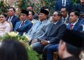 Nikahan Anak Boy Thohir dihadiri Prabowo dan Jokowi Duduk Bersebelahan