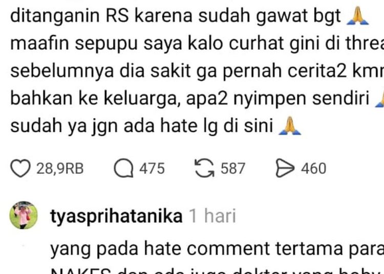Pasien Meninggal Diduga Karena Terlambat Ditangani, Curhat di Media Sosial Viral