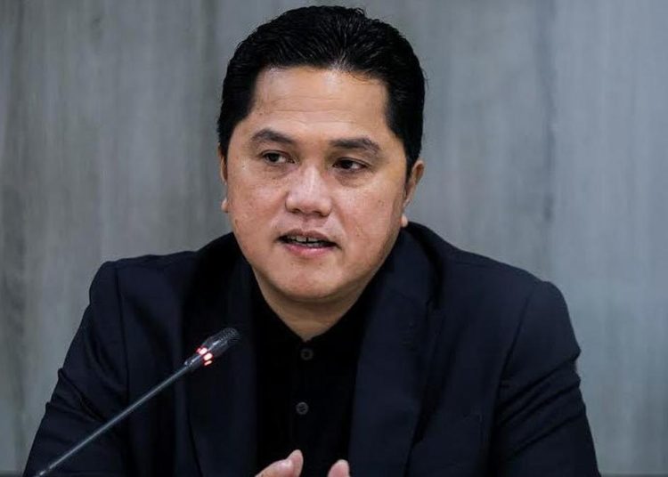 Survei PPI Tunjukkan Erick Thohir Masuk 3 Besar Menteri Terbaik