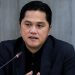 Survei PPI Tunjukkan Erick Thohir Masuk 3 Besar Menteri Terbaik