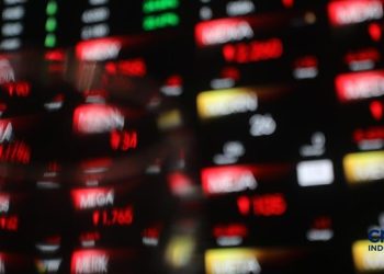 IHSG Menurun 0,32% ke 5.355 di Akhir Sesi I