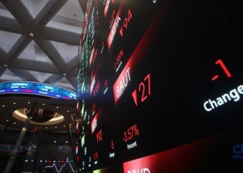 IHSG Menurun 1,29 Persen Menjadi 5.032 Pada Penutupan Hari Ini